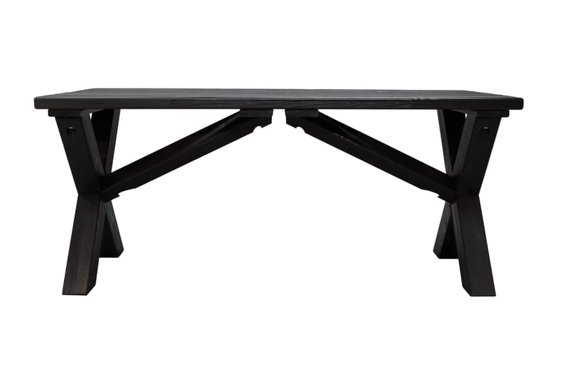 Lietinna Utebänk 100 cm - Svart - Utemöbler - Utesoffor & bänkar - Trädgårdsbänkar