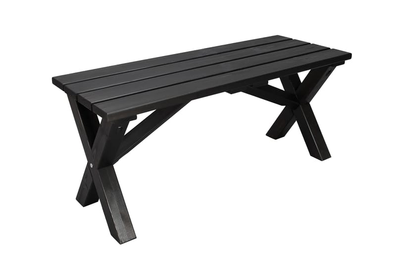 Lietinna Utebänk 100 cm, Svart