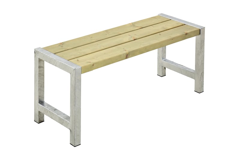 PLUS CaféBänk Utomhus 127 cm Tryckimpregnerat - Utemöbler - Utesoffor & bänkar - Trädgårdsbänkar