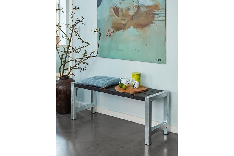 PLUS CaféBänk Utomhus 127 cm - Utemöbler - Utesoffor & bänkar - Trädgårdsbänkar