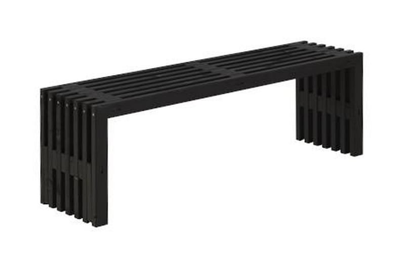 PLUS Rustik trallBänk Utomhus Design 138x36x45cm - Utemöbler - Utesoffor & bänkar - Trädgårdsbänkar