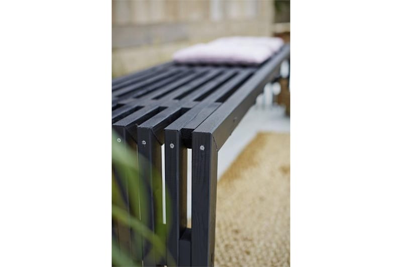 PLUS Rustik trallBänk Utomhus Design 218x49x45 cm - Utemöbler - Utesoffor & bänkar - Trädgårdsbänkar