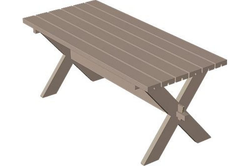 PLUS PlankUtebord Nostalgi 177x76x72 cm - Utemöbler - Utesoffor & bänkar - Trädgårdsbänkar