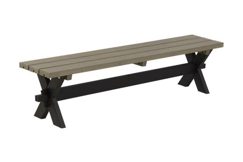 PLUS PlankBänk Utomhus Nostalgi 177x38x44 cm - Utemöbler - Utesoffor & bänkar - Trädgårdsbänkar