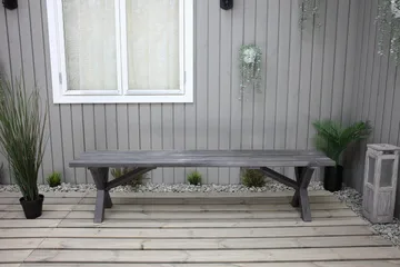 Scottsdale Bänk Utomhus 180 cm Shabby Chic - KWA - Utemöbler - Utesoffor & bänkar - Trädgårdsbänkar