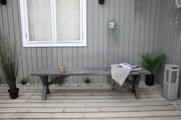 Scottsdale Bänk Utomhus 180 cm Shabby Chic - KWA - Utemöbler - Utesoffor & bänkar - Trädgårdsbänkar