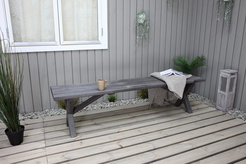 Scottsdale Bänk Utomhus 180 cm Shabby Chic - KWA - Utemöbler - Utesoffor & bänkar - Trädgårdsbänkar