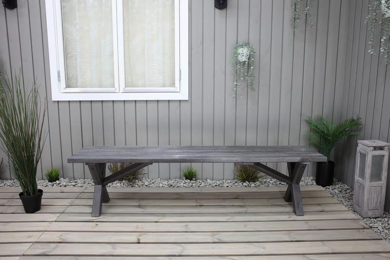 SCOTTSDALE Sittbänk Utomhus 180 cm Shabby Chic - Utemöbler - Utesoffor & bänkar - Trädgårdsbänkar