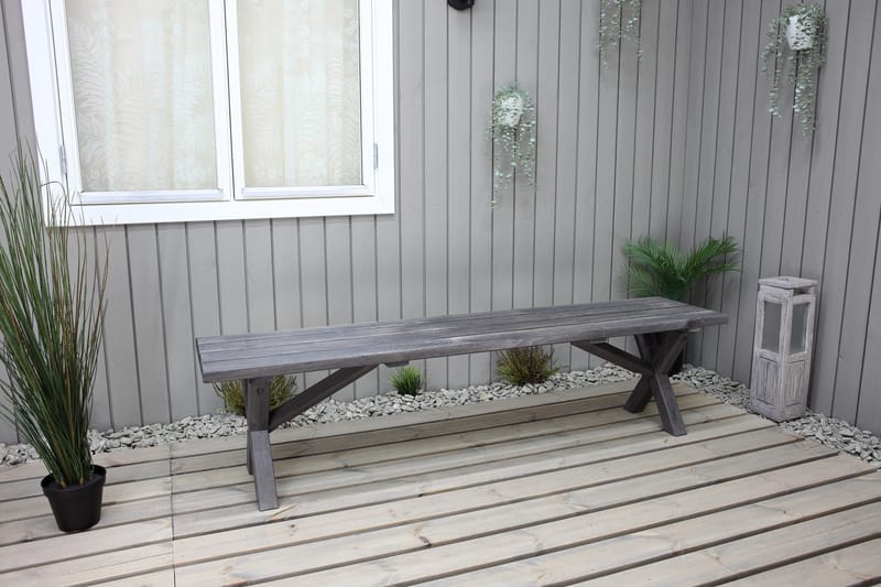 SCOTTSDALE Sittbänk Utomhus 180 cm Shabby Chic - Utemöbler - Utesoffor & bänkar - Trädgårdsbänkar
