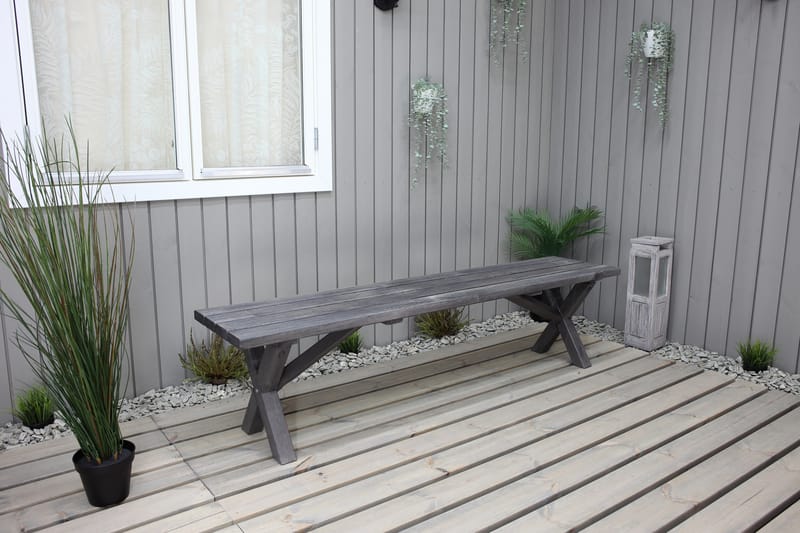 SCOTTSDALE Sittbänk Utomhus 180 cm Shabby Chic - Utemöbler - Utesoffor & bänkar - Trädgårdsbänkar