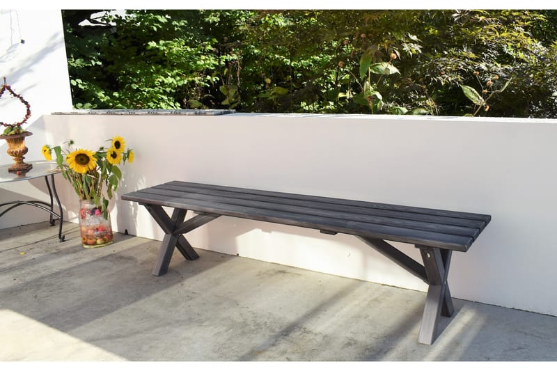 SCOTTSDALE Sittbänk Utomhus 180 cm Shabby Chic - Utemöbler - Utesoffor & bänkar - Trädgårdsbänkar
