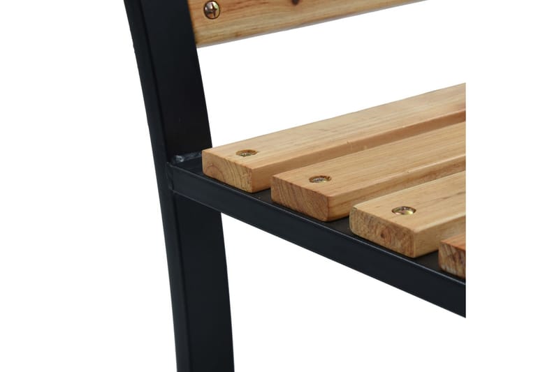 Trädgårdsbänk 120 cm trä - Brun - Utemöbler - Utesoffor & bänkar - Trädgårdsbänkar