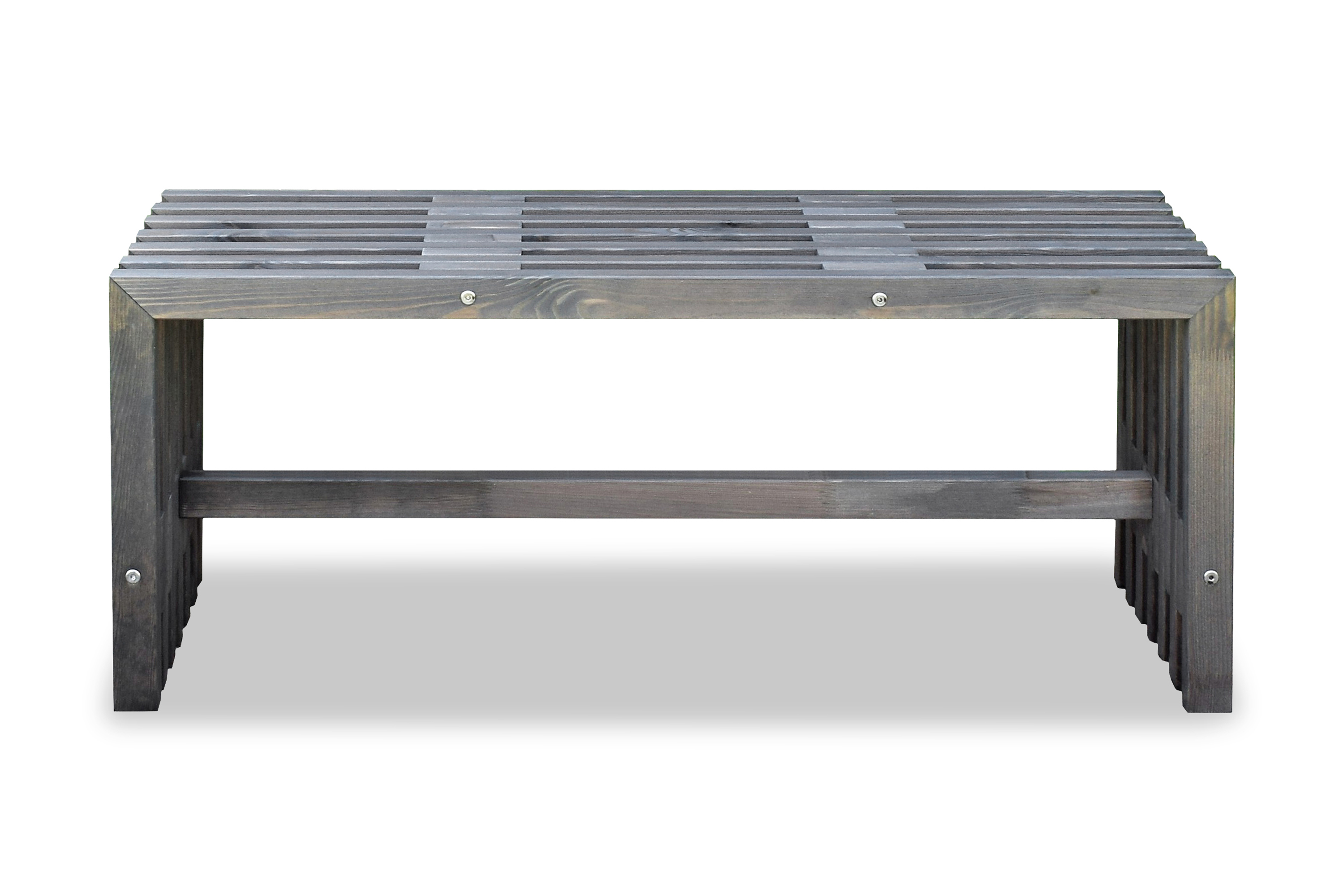 ulrey bänk utomhus kolgrå -