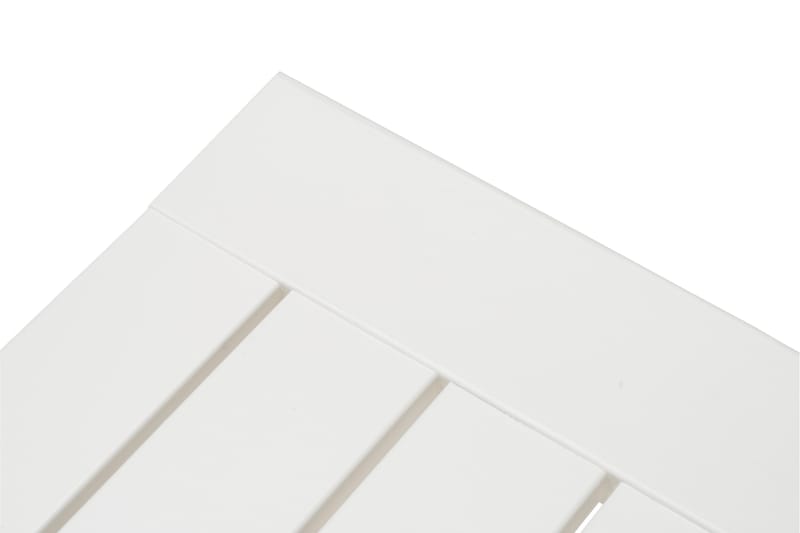 Utestoltö Bänk Utomhus 185 cm Vit - Hillerstorp - Utemöbler - Utesoffor & bänkar - Trädgårdsbänkar