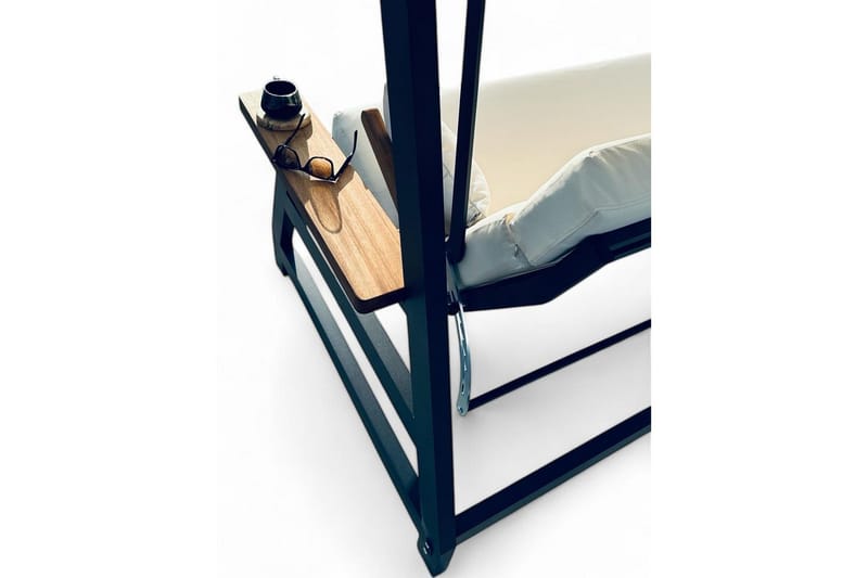 Berriaren Hängsoffa Utomhus 3-sits - Natur/Offwhite - Utemöbler - Utesoffor & bänkar - Hängsoffor