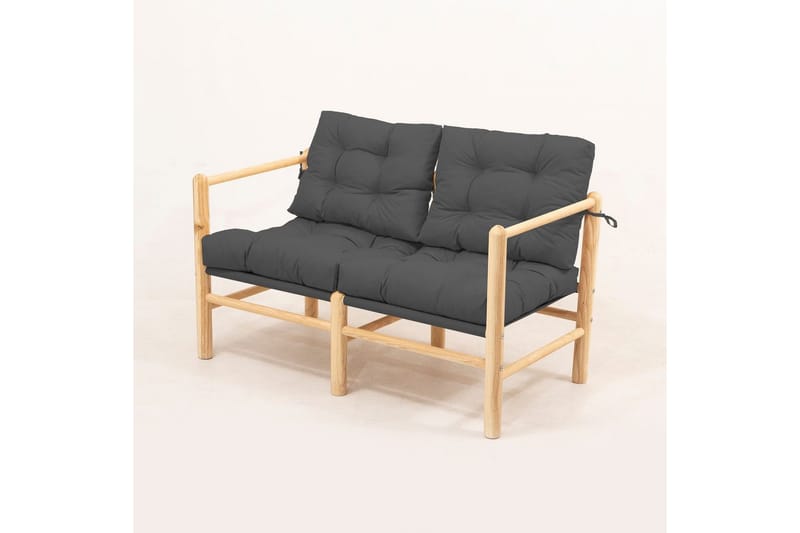 Calna Utesoffa 2-sits - Grå - Utemöbler - Utesoffor & bänkar - Loungesoffa