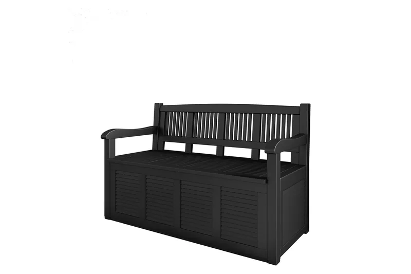 Cliffwyn Utebänk med förvaring, Grå