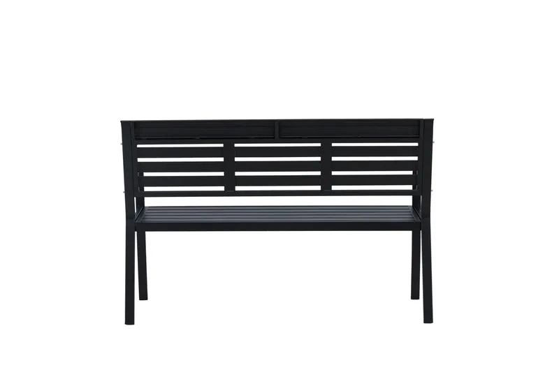 Elvas Utebänk - Svart - Utemöbler - Utesoffor & bänkar - Trädgårdssoffa