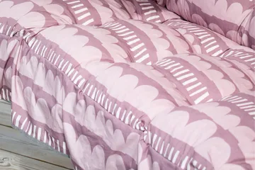 Riviera 3- pers. hammock, 84B - Vit/Rosa - Utemöbler - Utesoffor & bänkar - Hammock - Hammockställning