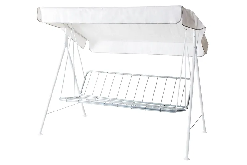 Riviera 3- pers. hammock, 86B - Vit/blå - Utemöbler - Utesoffor & bänkar - Hammock - Hammockställning