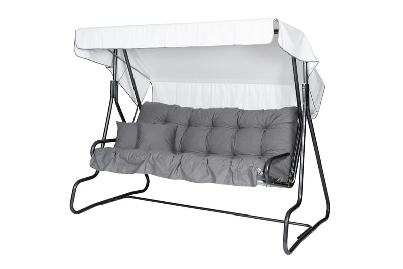 Adhira Komplett Hammock 196 cm - Grå - Utemöbler - Utesoffor & bänkar - Hammock - Hammockställning