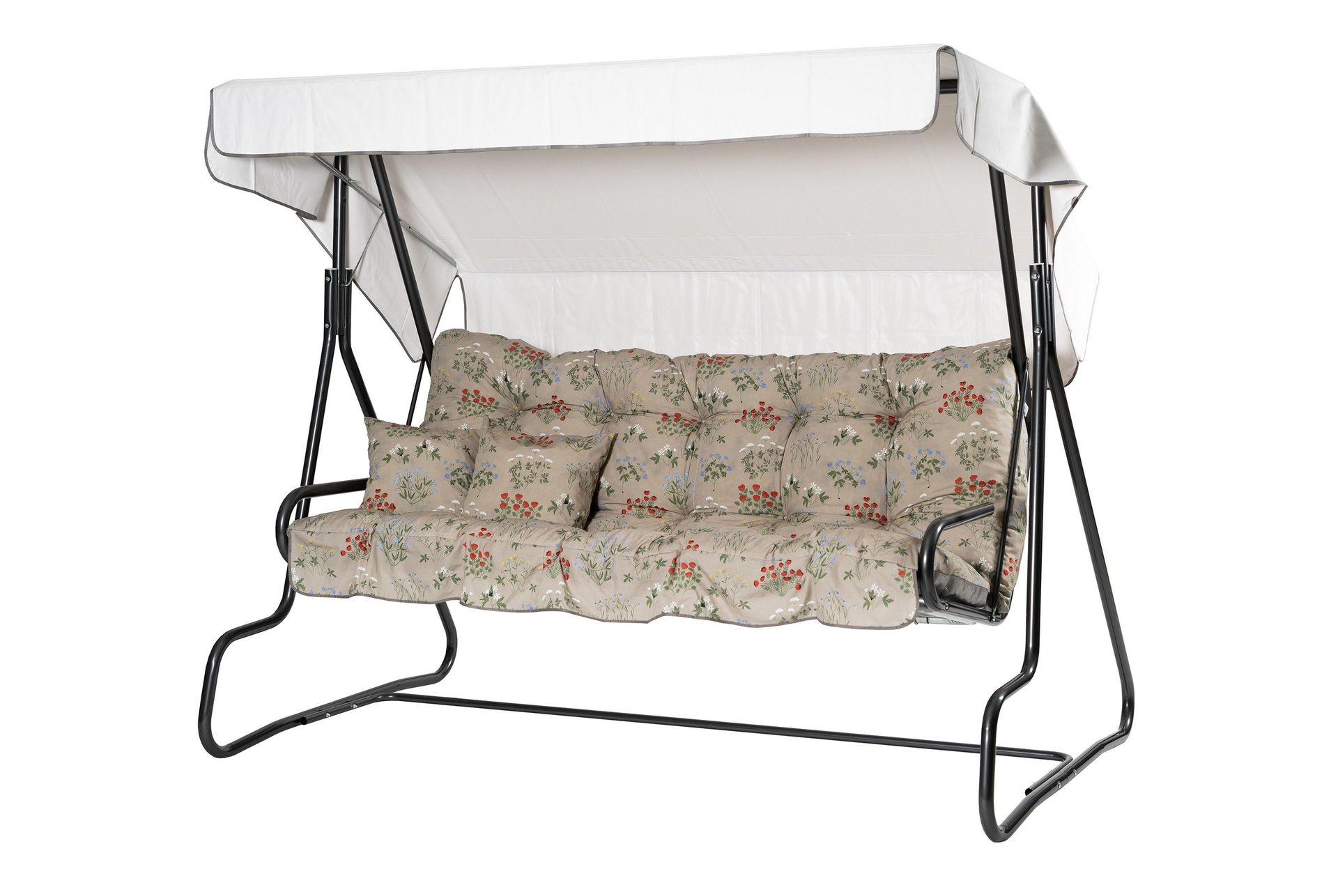 adhira komplett hammock 196 cm - grå/blommig