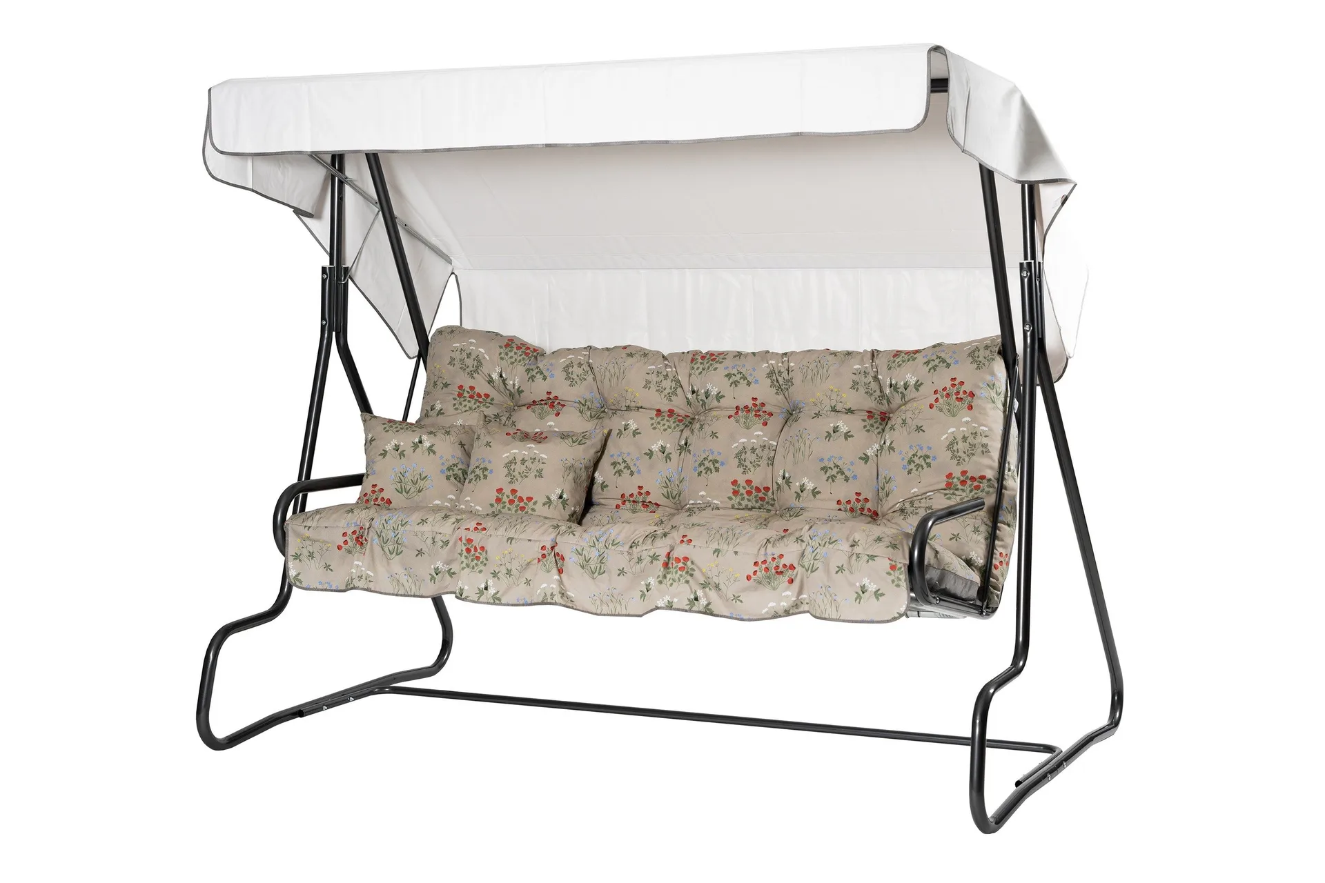 adhira komplett hammock 196 cm - grå/blommig