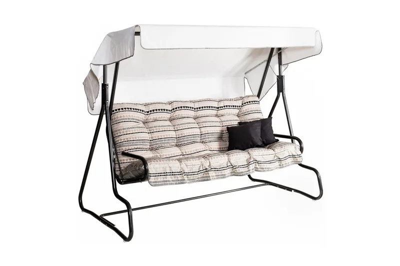 De Grande 3- pers. hammock, 81B - Grå/Beige - Utemöbler - Utesoffor & bänkar - Hammock - Hammockställning