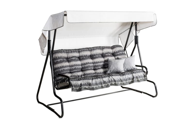 De Grande 3- pers. hammock, 83B - Grå/Grå - Utemöbler - Utesoffor & bänkar - Hammock - Hammockställning