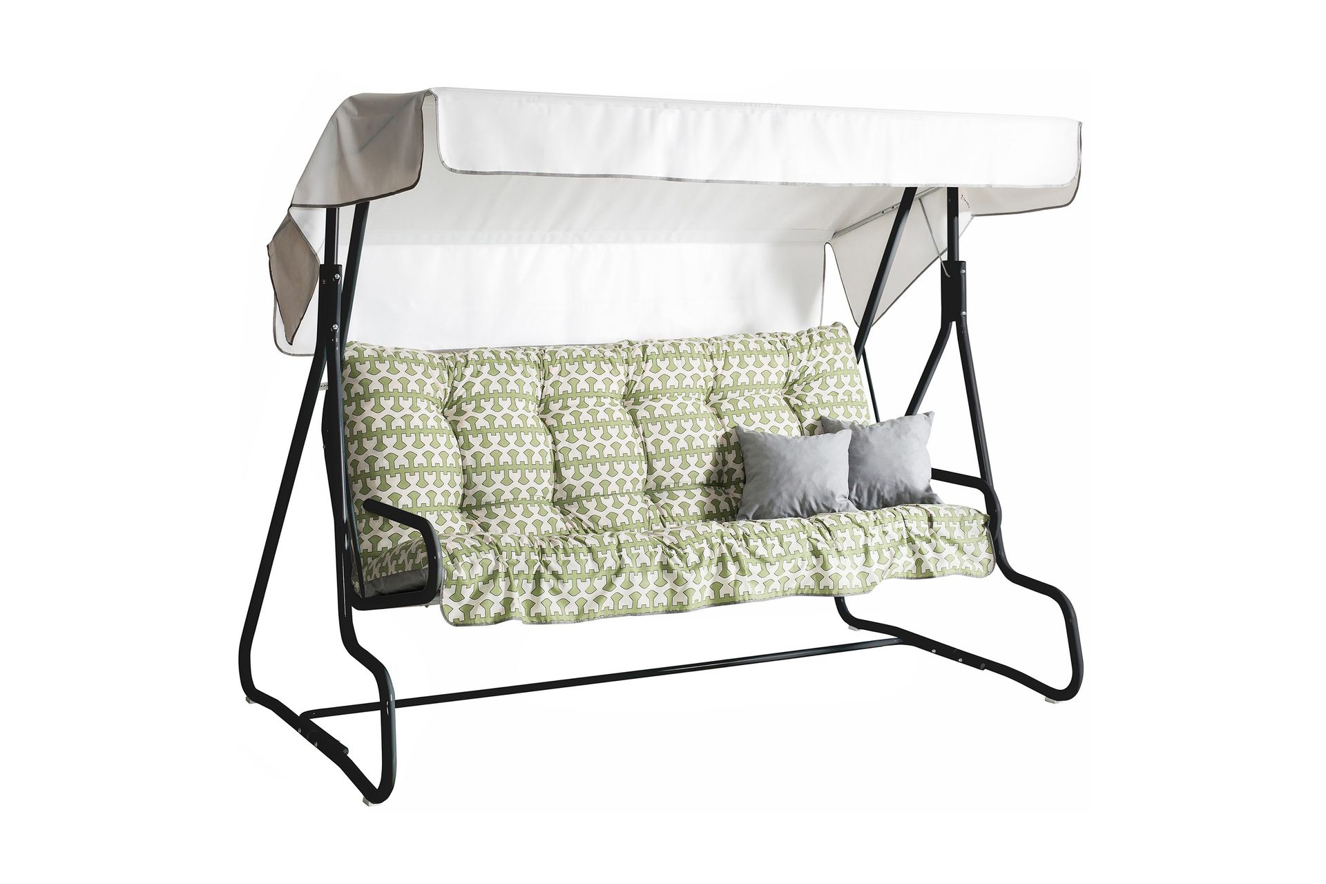 de grande 3- pers. hammock, 45b - grå/beige/grön