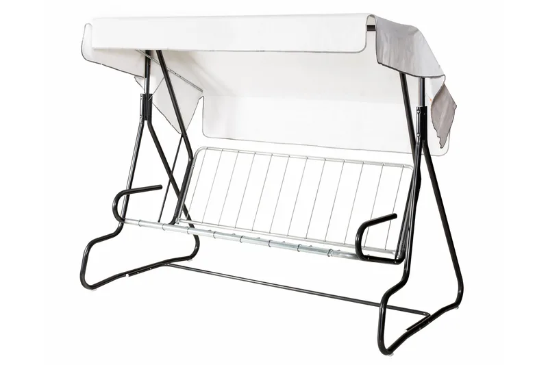 De Grande 3- pers. hammock, 86B - Grå/Blå - Utemöbler - Utesoffor & bänkar - Hammock - Hammockställning