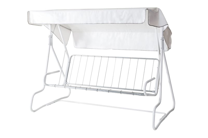 De Luxe 3- pers. hammock, 84B - Vit/Rosa - Utemöbler - Utesoffor & bänkar - Hammock - Hammockställning