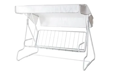 De Luxe 3- pers. hammock, 77B - Vit/Orange - Utemöbler - Utesoffor & bänkar - Hammock - Hammockställning