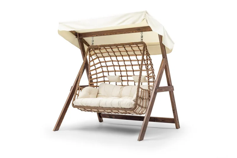 Girne Komplett Hammock 190 cm - Cream - Utemöbler - Utesoffor & bänkar - Hammock