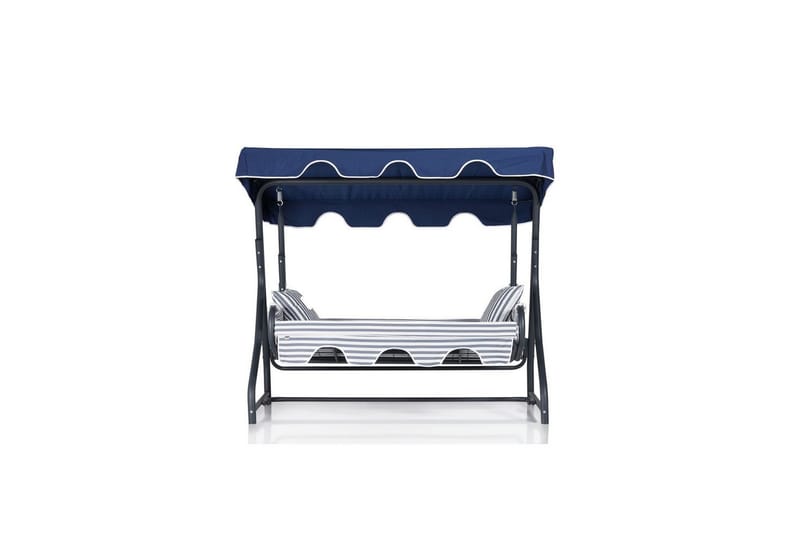 Gowanda Komplett Hammock 3-sits - Blå/Ljusgrå - Utemöbler - Utesoffor & bänkar - Hammock