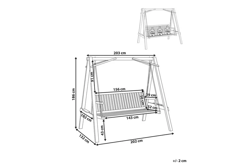 Hammock Ficarella - Utemöbler - Utesoffor & bänkar - Hammock