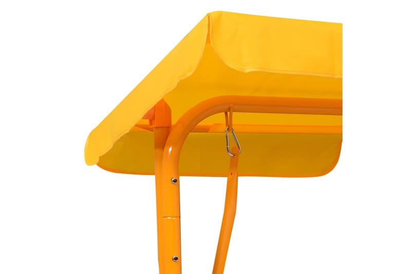 Hammock för barn gul 115x75x110 cm tyg - Gul - Hammock - Hammockställning