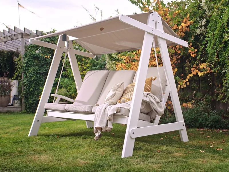 Hammock Hillerstorp Aspö - Vit - Utemöbler - Utesoffor & bänkar - Hammock