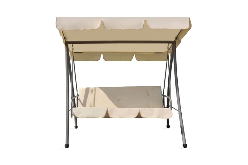Hammock med tak sandvit - Vit - Utemöbler - Utesoffor & bänkar - Hammock