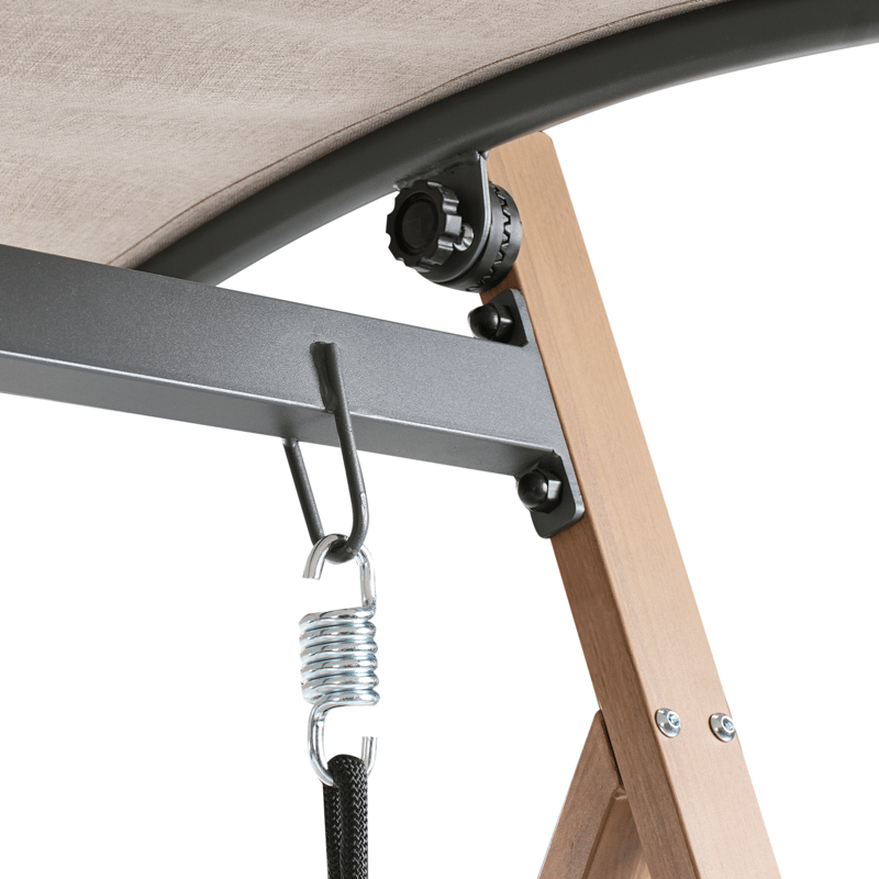 Hammock utomhus Bonagia Stål - Beige/Grå/Brun - Utemöbler - Utesoffor & bänkar - Hammock