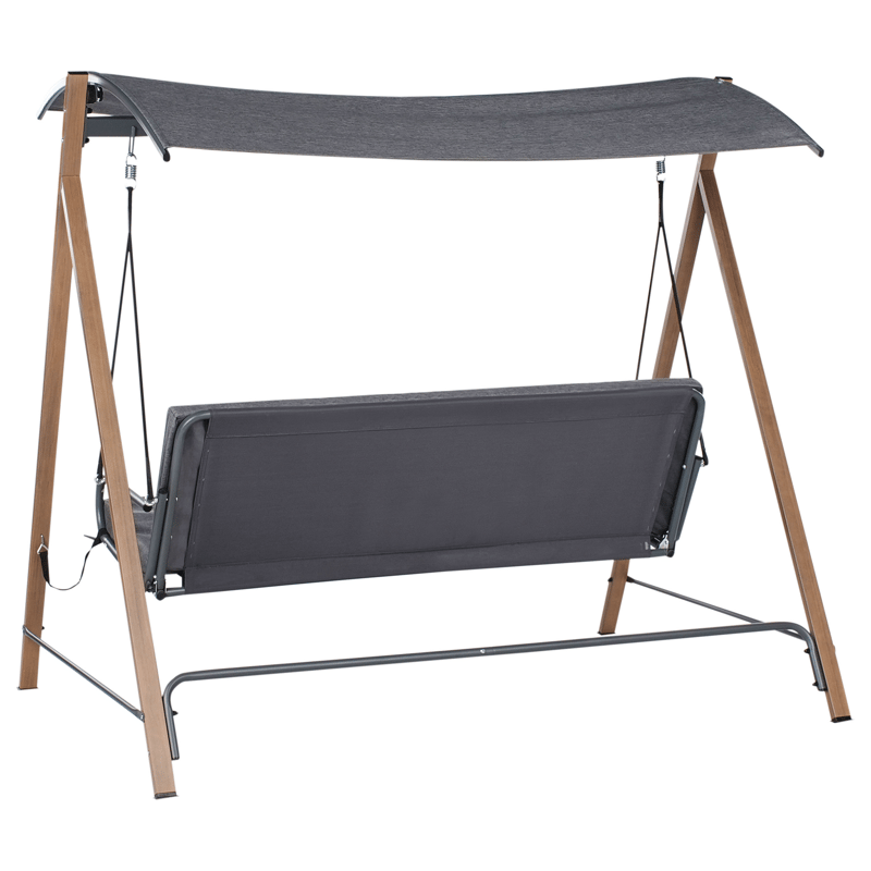 Hammock utomhus Bonagia Stål - Grå/Brun - Utemöbler - Utesoffor & bänkar - Hammock