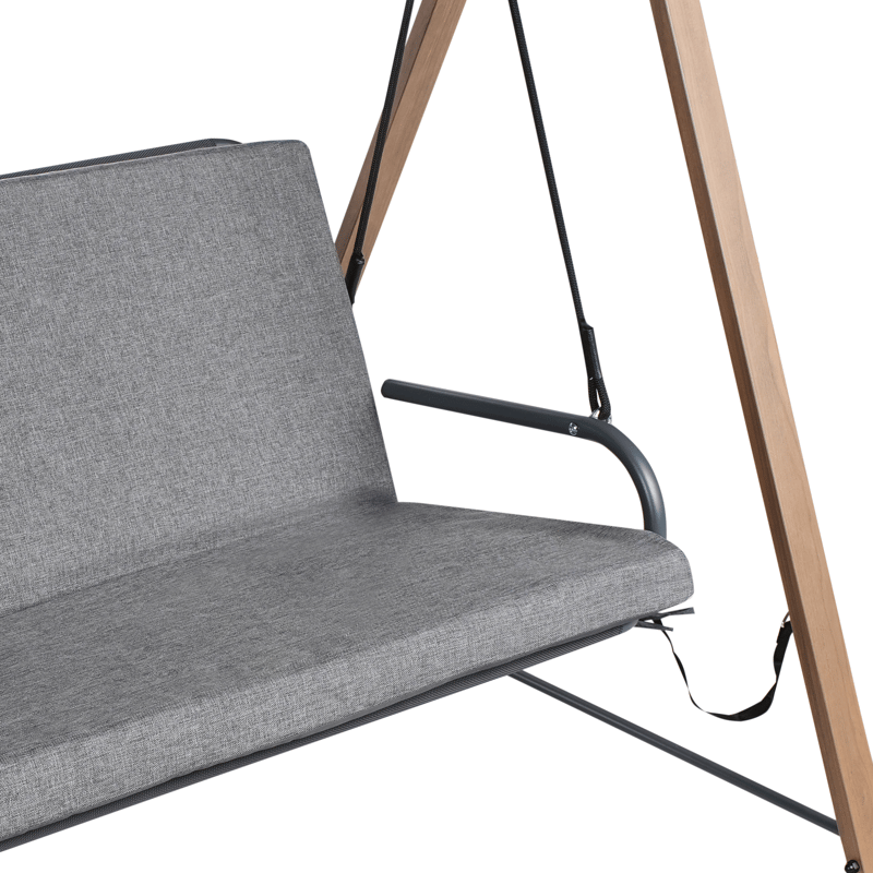 Hammock utomhus Bonagia Stål - Grå/Brun - Utemöbler - Utesoffor & bänkar - Hammock