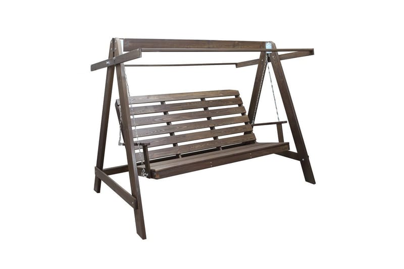 Hammock Pelle med Tak - Brun & Beige - Utemöbler - Utesoffor & bänkar - Hammock