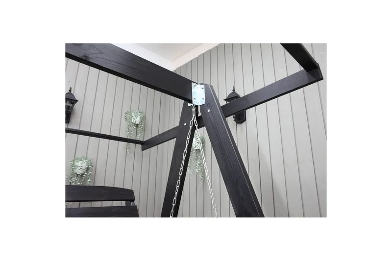 Hammock Pelle med Tak - Svart & Svart - Utemöbler - Utesoffor & bänkar - Hammock