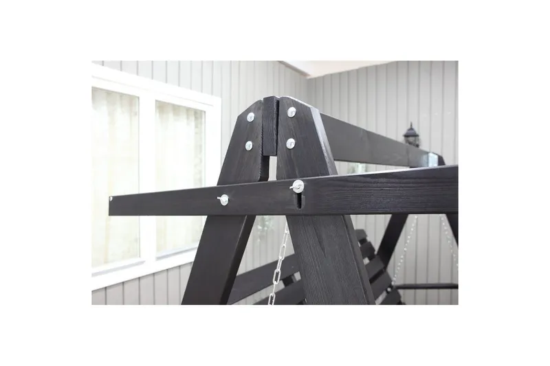 Hammock Pelle med Tak - Svart & Svart - Utemöbler - Utesoffor & bänkar - Hammock