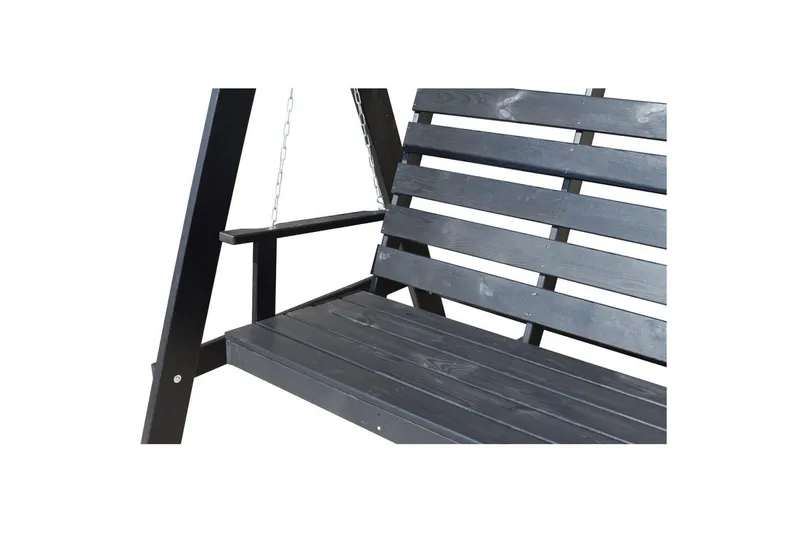 Hammock Pelle med Tak - Svart & Svart - Utemöbler - Utesoffor & bänkar - Hammock