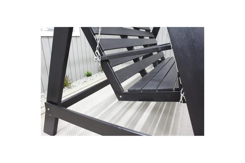 Hammock Pelle med Tak - Svart & Svart - Utemöbler - Utesoffor & bänkar - Hammock