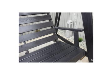 Hammock Pelle med Tak - Svart & Svart - Utemöbler - Utesoffor & bänkar - Hammock