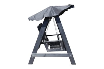 Hammock Pelle med Tak - Svart & Svart - Utemöbler - Utesoffor & bänkar - Hammock