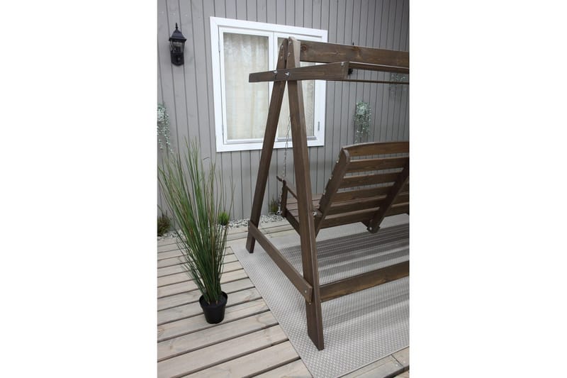 Hammock Pelle med Tak - Brun & Beige - Utemöbler - Utesoffor & bänkar - Hammock